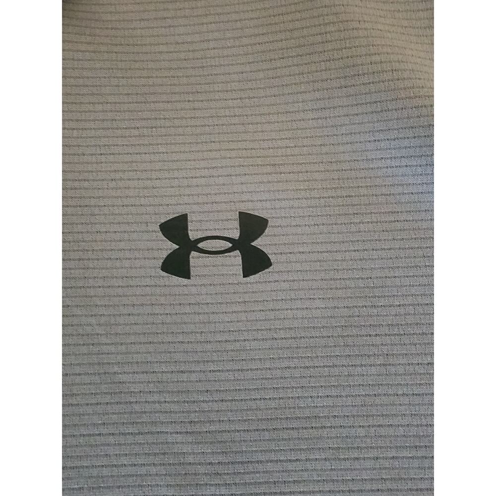 Under Armour Shirt Mens 3XL Polo Gray Heatgear Golf Loose Short Sleeve Active - Picture 2 of 9